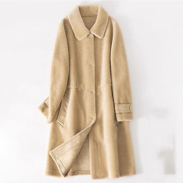 2021 women new winter long real lambs fur coat female thick warm natural wool jacket ladies genuine sheep shearing overcoats n384acx, Black
2021 women new winter long real lambs fur coat female thick warm natural wool jacket ladies genuine sheep shearing overcoats n384acx, Black
