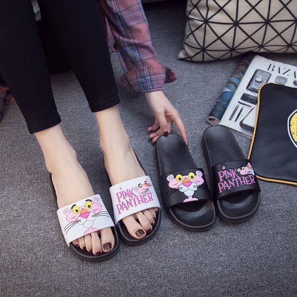 slippers summer indoor and outdoor cartoon pink panther one word slippers, pvc non-slip student female, Black
slippers summer indoor and outdoor cartoon pink panther one word slippers, pvc non-slip student female, Black