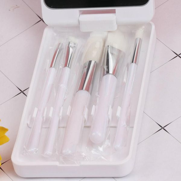 compact mirrors pocket mirror folding makeup with brush set led touch portable one-face storage box mirro christmas gift
compact mirrors pocket mirror folding makeup with brush set led touch portable one-face storage box mirro christmas gift
