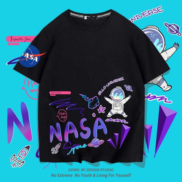 fashion trend summer short-sleeved t-shirt men's brand loose shoulder hip-hop round neck cotton couple shirt multi-color optional wild, White;black
fashion trend summer short-sleeved t-shirt men's brand loose shoulder hip-hop round neck cotton couple shirt multi-color optional wild, White;black