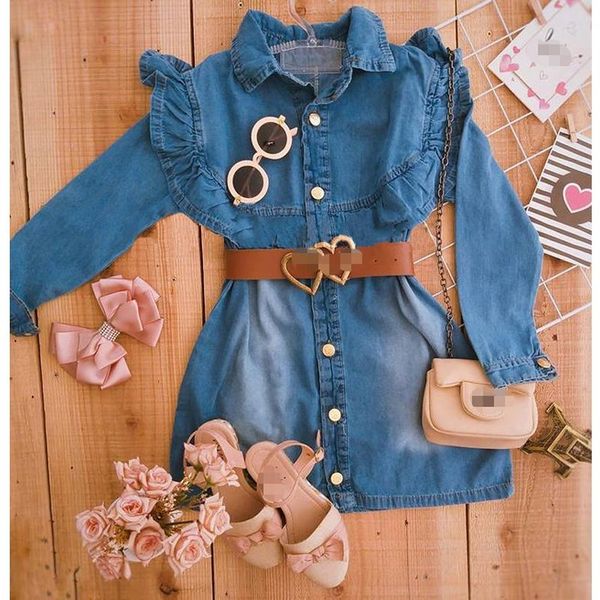 girl's dresses focusnorm 1-7y autumn fashion kids girls dress ruffles long sleeve single breasted turn down collar a-line, Red;yellow
girl's dresses focusnorm 1-7y autumn fashion kids girls dress ruffles long sleeve single breasted turn down collar a-line, Red;yellow