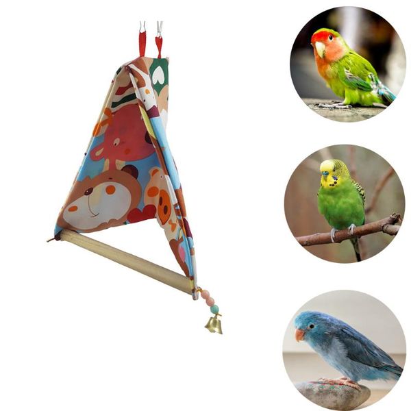 small parrot swing nest open platform bird supplies double canvas triangle cotton bell cages
small parrot swing nest open platform bird supplies double canvas triangle cotton bell cages
