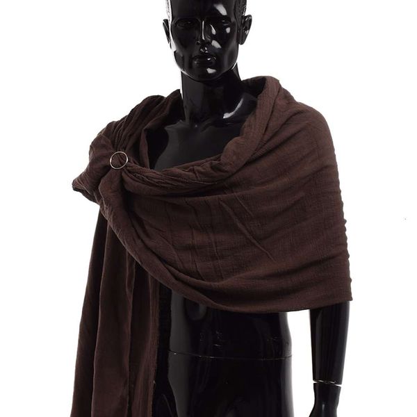 2021 luxury designer scarves men middle ages shawl brown black wrap coat primitive cape necklace shoulder cowl, Blue;gray
2021 luxury designer scarves men middle ages shawl brown black wrap coat primitive cape necklace shoulder cowl, Blue;gray