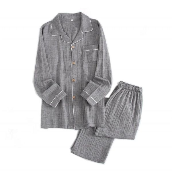 men's sleepwear spring autumn male casual pajama sets 100% cotton suit couples matching pijamas for men shirt & pants plus size, Black;brown
men's sleepwear spring autumn male casual pajama sets 100% cotton suit couples matching pijamas for men shirt & pants plus size, Black;brown