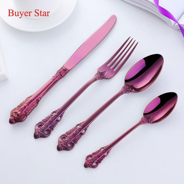 dinnerware sets gift luxury gold cutlery set flatware box tableware silverware dinner fork knife spoon drop
dinnerware sets gift luxury gold cutlery set flatware box tableware silverware dinner fork knife spoon drop