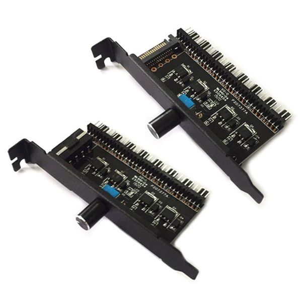 channels fan hub cooling speed controller for cpu case hdd vga pwm pci bracket power by 12v sata/4pin control lappads
channels fan hub cooling speed controller for cpu case hdd vga pwm pci bracket power by 12v sata/4pin control lappads