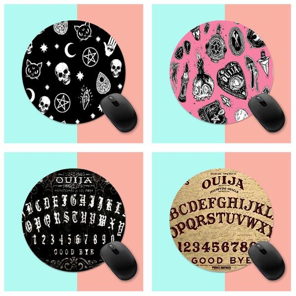 mouse pads & wrist rests ouija board round mat gaming pad for pc lapnotebook 20x20cm gamer desk
mouse pads & wrist rests ouija board round mat gaming pad for pc lapnotebook 20x20cm gamer desk