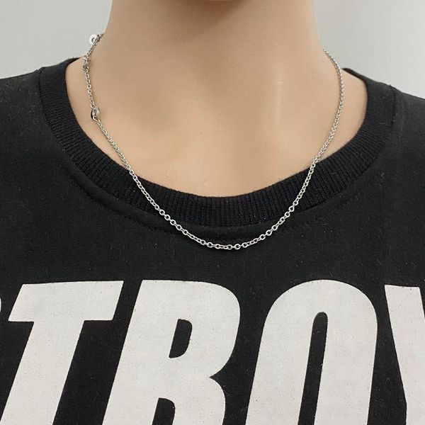 stainless steel necklace cross chain titanium jewelry fashion simple clavicle chains, Silver
stainless steel necklace cross chain titanium jewelry fashion simple clavicle chains, Silver