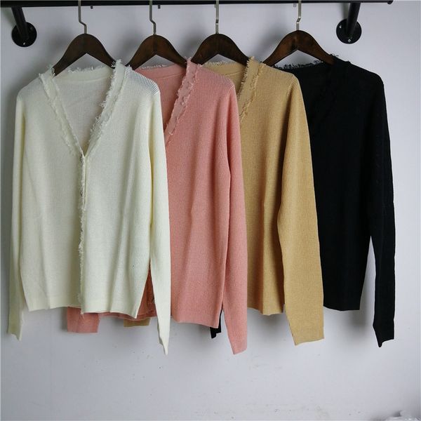 sweater gentle little fragrant wind fluffy fringed edge temperament single-breasted v-neck knitted cardigan jacket 4ul7, White;black
sweater gentle little fragrant wind fluffy fringed edge temperament single-breasted v-neck knitted cardigan jacket 4ul7, White;black