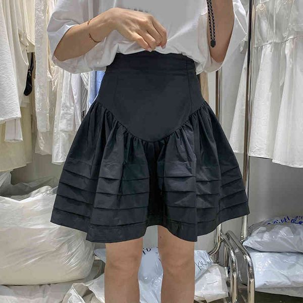 black casual all match pleated ruffles high waist half-body mini skirt women fashion spring summer 16f0662 210510
black casual all match pleated ruffles high waist half-body mini skirt women fashion spring summer 16f0662 210510
