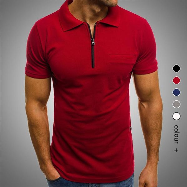 shirt brand summer men polo short sleeve male turn over collar fashion solid color breathable man clothing, White;black
shirt brand summer men polo short sleeve male turn over collar fashion solid color breathable man clothing, White;black