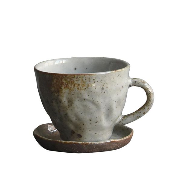 mugs 100 ml|3.4 oz concentrated coffee cup handmade vintage mini ceramic coarse pottery mug with saucer tea milk drinkware
mugs 100 ml|3.4 oz concentrated coffee cup handmade vintage mini ceramic coarse pottery mug with saucer tea milk drinkware