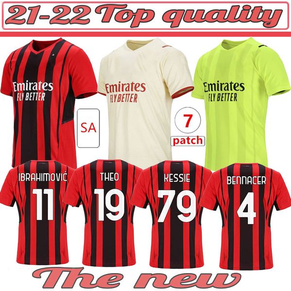 21 22 soccer jersey ibrahimovic paqueta bennacer tonali romagnoli 2021 2022 calhanoglu rebic n football shirt men+kids, Black;yellow
21 22 soccer jersey ibrahimovic paqueta bennacer tonali romagnoli 2021 2022 calhanoglu rebic n football shirt men+kids, Black;yellow