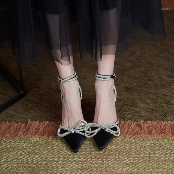 sandals 2021 summer luxury bowknot rhinestone women runway pointed toe thin high heels shoes ladies party pumps1, Black
sandals 2021 summer luxury bowknot rhinestone women runway pointed toe thin high heels shoes ladies party pumps1, Black