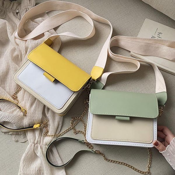 evening bags 2021 fashion stitching wide shoulder strap multi-color women's handbag trendy messenger bag summer texture small square
evening bags 2021 fashion stitching wide shoulder strap multi-color women's handbag trendy messenger bag summer texture small square