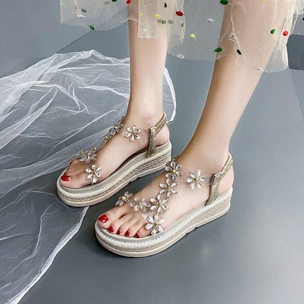 dress shoes summer wedges sandal rhinestone women gladiator platform sandals for high heel 5cm womens party, Black
dress shoes summer wedges sandal rhinestone women gladiator platform sandals for high heel 5cm womens party, Black