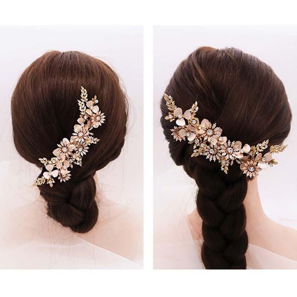 hair clips & barrettes handmade faux rhinestone hairpin retro gold flower leaves temperament bride wedding dress cheongsam accessories bn, Golden;silver
hair clips & barrettes handmade faux rhinestone hairpin retro gold flower leaves temperament bride wedding dress cheongsam accessories bn, Golden;silver