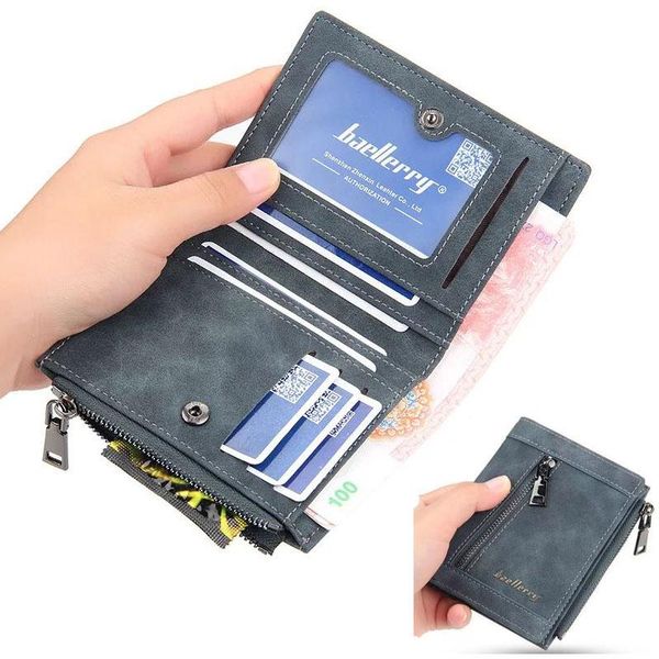 men's fashion short wallet frosted leather solid color hand purse card case wallets, Red;black
men's fashion short wallet frosted leather solid color hand purse card case wallets, Red;black