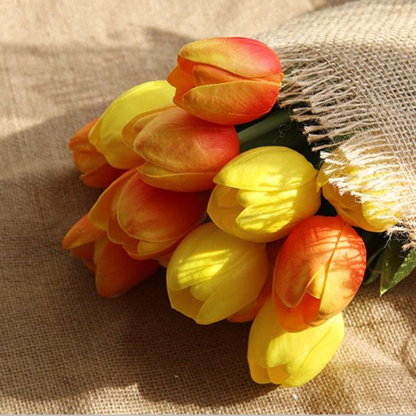 decorative flowers & wreaths artificial fake tulip bouquet floral wedding party home decor #30
decorative flowers & wreaths artificial fake tulip bouquet floral wedding party home decor #30