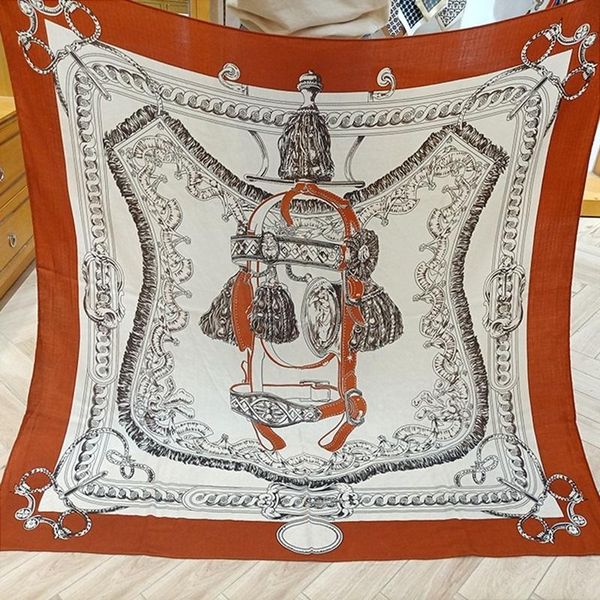 scarves women winter wool scarf wraps saddle prints large square blanket shawl cape 135*135cm, Blue;gray
scarves women winter wool scarf wraps saddle prints large square blanket shawl cape 135*135cm, Blue;gray
