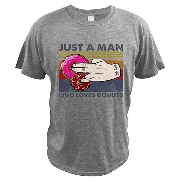 just a man who mens loves donuts vintage written in english funny foods digital print, White;black
just a man who mens loves donuts vintage written in english funny foods digital print, White;black