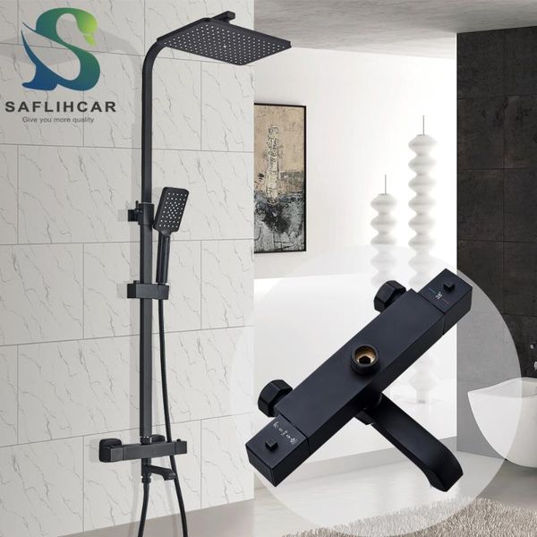 bathroom shower sets matte black thermostatic set faucet 8''rainfall head cold mixer tap bathtub rotatable spout
bathroom shower sets matte black thermostatic set faucet 8''rainfall head cold mixer tap bathtub rotatable spout