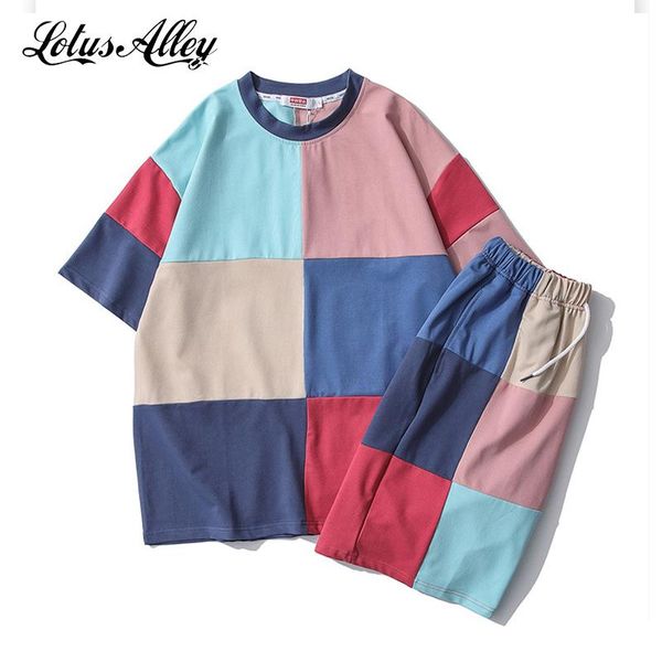 men's oversized t shirt casual fashion color stitching short sleeve tees streetwear male loose t-shirt spring summer t-shirts, White;black
men's oversized t shirt casual fashion color stitching short sleeve tees streetwear male loose t-shirt spring summer t-shirts, White;black