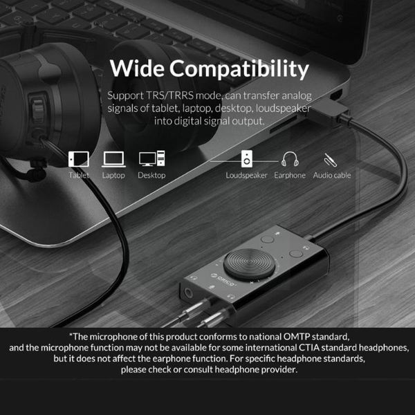 hubs sc2-bk usb 2.0 external sound card stereo adjustable for pc os adapter linux microphone 3 port headset y3e6
hubs sc2-bk usb 2.0 external sound card stereo adjustable for pc os adapter linux microphone 3 port headset y3e6