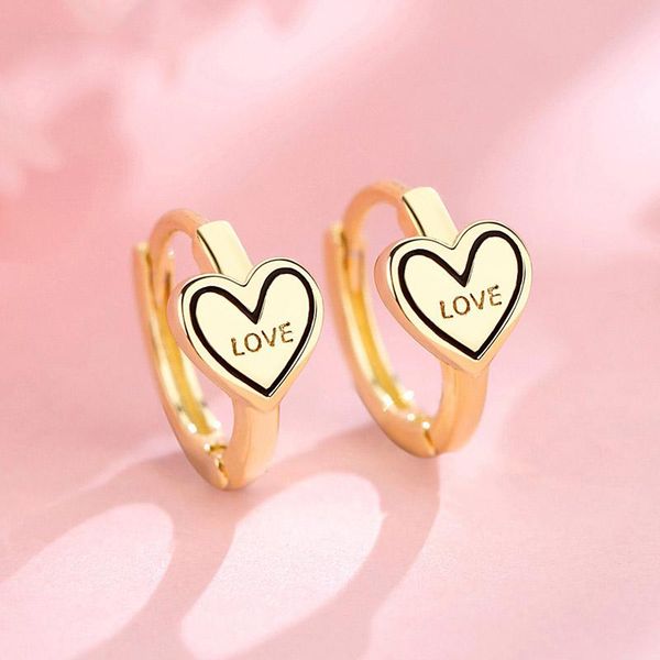 hoop & huggie love earrings for women classic cute romantic letters earing gift girls gold-color fashion jewelry kbe404, Golden;silver
hoop & huggie love earrings for women classic cute romantic letters earing gift girls gold-color fashion jewelry kbe404, Golden;silver
