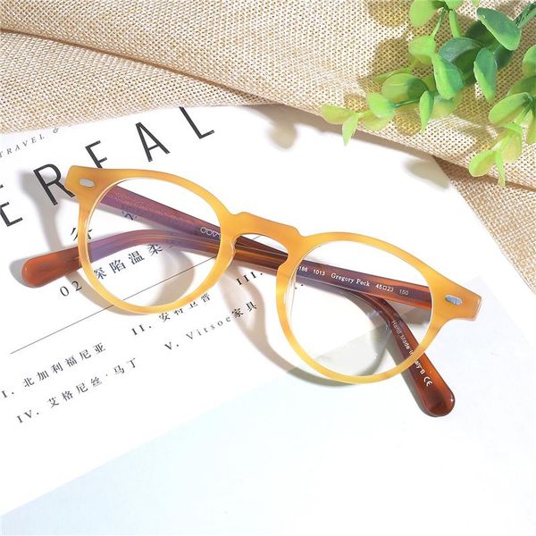 fashion sunglasses frames retro round optical eyeglasses frame ov5186 gregory peck reading eyewear women men spetacle blue light glasses pre, Black
fashion sunglasses frames retro round optical eyeglasses frame ov5186 gregory peck reading eyewear women men spetacle blue light glasses pre, Black