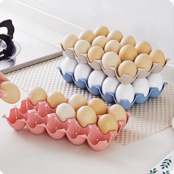 storage bottles & jars 2pcs 15 grid kitchen refrigerator egg box practical creative eggs holder tray stackable shelf case organizer
storage bottles & jars 2pcs 15 grid kitchen refrigerator egg box practical creative eggs holder tray stackable shelf case organizer