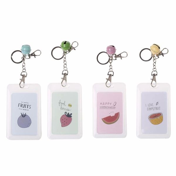 card holders thinkthendo casual fruit cute holder key chain sleeve set bus case bag with keyring 4 pattern, Brown;gray
card holders thinkthendo casual fruit cute holder key chain sleeve set bus case bag with keyring 4 pattern, Brown;gray