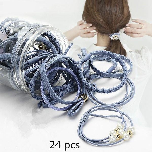 hair accessories 24 pcs/box pearl rubber elastic set ribbon bowknot ropes korean style band for women girls ties
hair accessories 24 pcs/box pearl rubber elastic set ribbon bowknot ropes korean style band for women girls ties