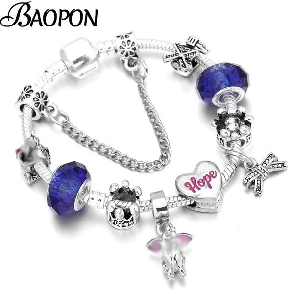 charm bracelets baopon silver color lovely cartoon pendants beads for women kids handmade jewelry gift, Golden;silver
charm bracelets baopon silver color lovely cartoon pendants beads for women kids handmade jewelry gift, Golden;silver