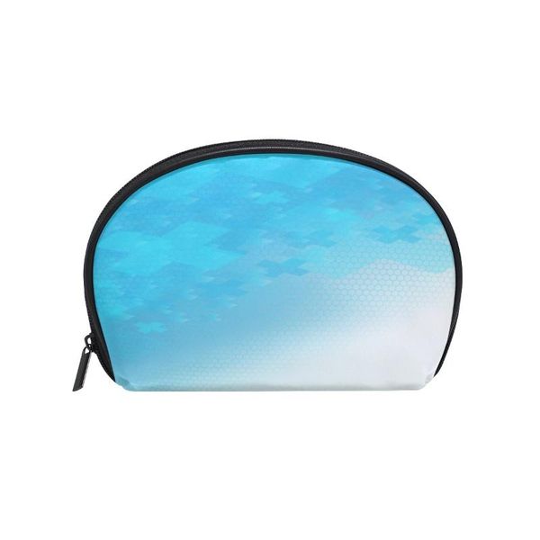 fengju multifuncition shell cosmetic bag purse half moon hanging travel toiletry pouch for girls woman blue healthcare bags & cases
fengju multifuncition shell cosmetic bag purse half moon hanging travel toiletry pouch for girls woman blue healthcare bags & cases