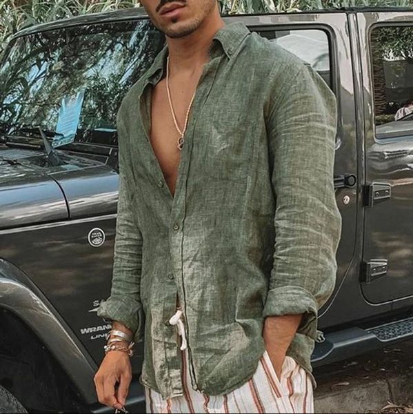 summer thin loose cotton linen shirt male comfortable solid color blusa green beige long sleeve hawaiian men l 3xl 2xl, White;black
summer thin loose cotton linen shirt male comfortable solid color blusa green beige long sleeve hawaiian men l 3xl 2xl, White;black
