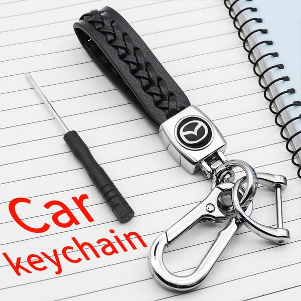 keychains car leather braided rope fashion logo keychain accessory for mazda- 2 3 6 cx-2 mx-5 cx-5 cx-30 cx-7 cx-8 cx-9 atenza, Silver
keychains car leather braided rope fashion logo keychain accessory for mazda- 2 3 6 cx-2 mx-5 cx-5 cx-30 cx-7 cx-8 cx-9 atenza, Silver