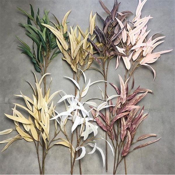 7pcs Artificial Long Stem Willow Leaf Branches Silk Tree Stems Plant For Wedding Party Ceremony Greenery Wall Decoration Decorative Flowers
7pcs Artificial Long Stem Willow Leaf Branches Silk Tree Stems Plant For Wedding Party Ceremony Greenery Wall Decoration Decorative Flowers