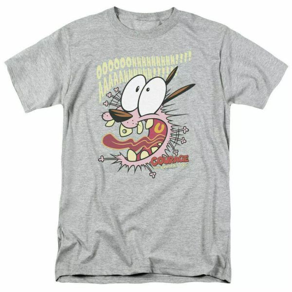 courage the cowardly dog scaredy dog t shirt mens licensed cartoon merch gray, White;black
courage the cowardly dog scaredy dog t shirt mens licensed cartoon merch gray, White;black