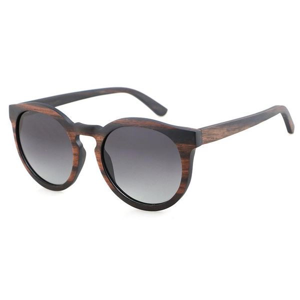 sunglasses round ebony wood sungalsses polarized lens for men and women, White;black
sunglasses round ebony wood sungalsses polarized lens for men and women, White;black