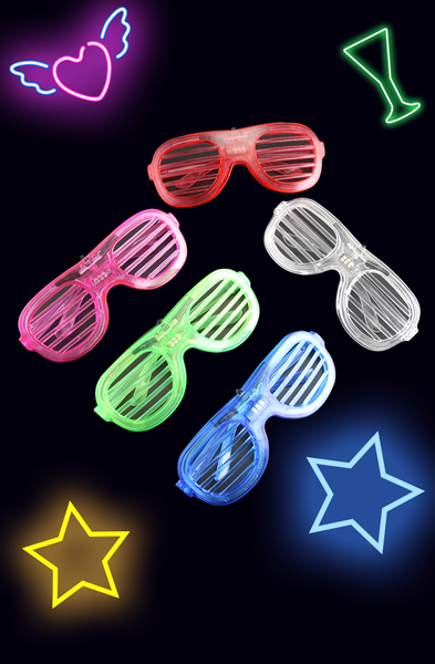 led fluorescent sunglasses male bungee glasses burst into the eyes of the bar nightclub halloween fluorescent flash equipment, White;black
led fluorescent sunglasses male bungee glasses burst into the eyes of the bar nightclub halloween fluorescent flash equipment, White;black