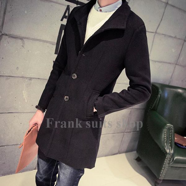 men's wool & blends custom made 2021 arrival fall-casual black woolen slim fit casual mens long trench coat
men's wool & blends custom made 2021 arrival fall-casual black woolen slim fit casual mens long trench coat