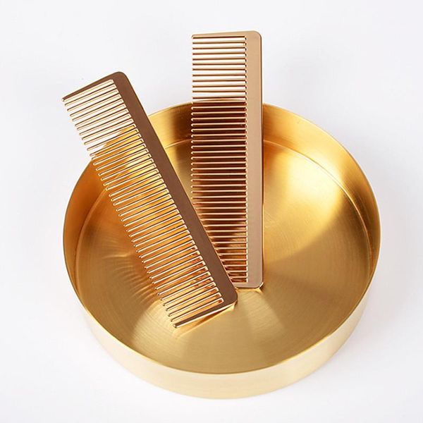 fashion champaign gold alloy hair comb detangle hairdressing brush anti loss metal salon care styling tool1, Silver
fashion champaign gold alloy hair comb detangle hairdressing brush anti loss metal salon care styling tool1, Silver