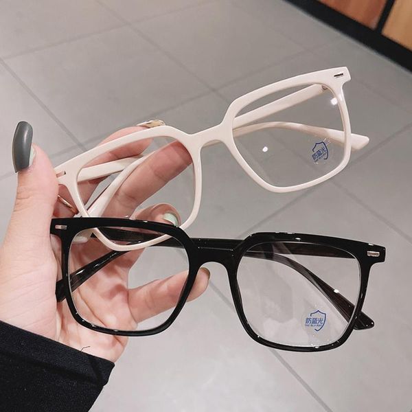 fashion sunglasses frames so&ei retro square women glasses frame clear anti-blu-ray eyewear men optical rivet decoration computer goggles, Black
fashion sunglasses frames so&ei retro square women glasses frame clear anti-blu-ray eyewear men optical rivet decoration computer goggles, Black