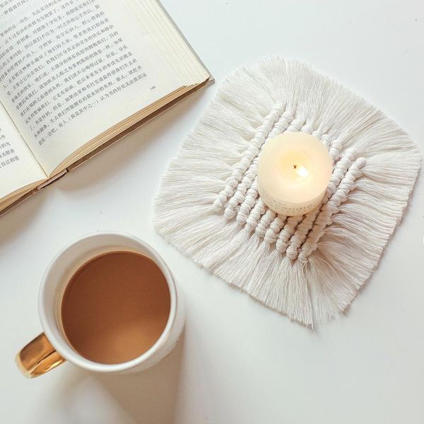 mats & pads tassels 2 pcs table decoration 2021 handmade cotton accessories boho room decor tovagliette colazione t39
mats & pads tassels 2 pcs table decoration 2021 handmade cotton accessories boho room decor tovagliette colazione t39
