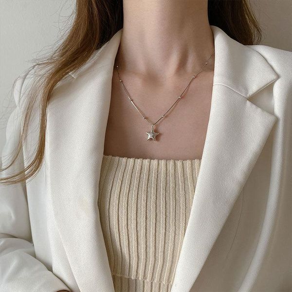 pendant necklaces dosdos korean star custom sterling silver necklace women's collarbone chain wholesale chains hip hop jewelry choker
pendant necklaces dosdos korean star custom sterling silver necklace women's collarbone chain wholesale chains hip hop jewelry choker