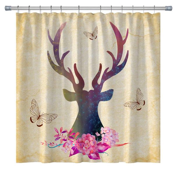 deer shower curtain, natural animal theme elk with butterflies and flowers, fabric bathroom decor shower curtain sets including
deer shower curtain, natural animal theme elk with butterflies and flowers, fabric bathroom decor shower curtain sets including