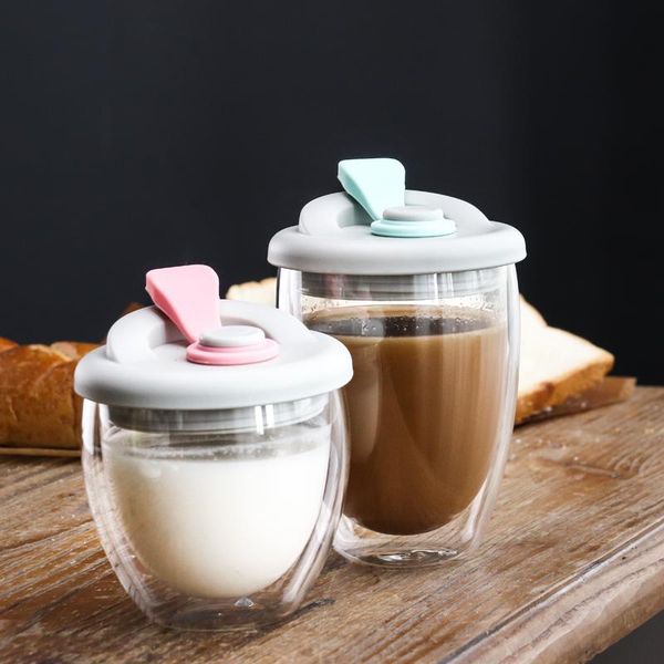 350ml/450ml double layer glass coffee mug with lid leak-proof travel milk tea cup nice gifts mugs
350ml/450ml double layer glass coffee mug with lid leak-proof travel milk tea cup nice gifts mugs