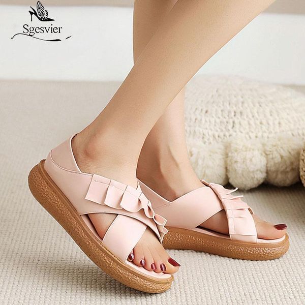 sandals sgesvier 2021 big size 30-43 est flat platform women shoes pleated slip on summer casual pink, Black
sandals sgesvier 2021 big size 30-43 est flat platform women shoes pleated slip on summer casual pink, Black