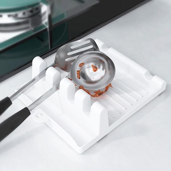 spoon holder stand ladle shovel rest for pot cover non-slip pad cutlery spatula cooking utensil kitchen organizer storage & organization
spoon holder stand ladle shovel rest for pot cover non-slip pad cutlery spatula cooking utensil kitchen organizer storage & organization